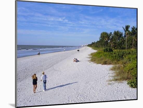 Naples Beach, Naples, Florida, USA-Fraser Hall-Mounted Photographic Print