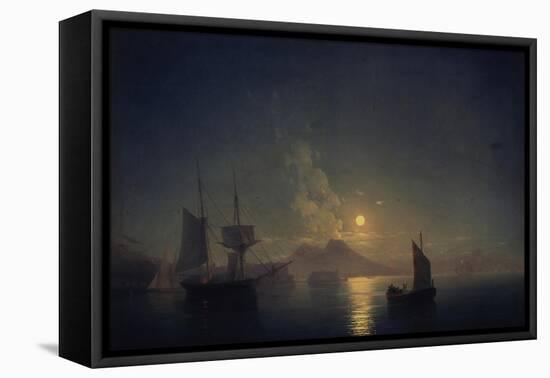 Naples by Night, 1850-Ivan Konstantinovich Aivazovsky-Framed Premier Image Canvas