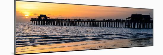 Naples Florida Pier at Sunset-Philippe Hugonnard-Mounted Photographic Print