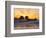 Naples, Florida, USA. People Gathered on the Pier at Sunset-Fraser Hall-Framed Photographic Print