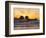 Naples, Florida, USA. People Gathered on the Pier at Sunset-Fraser Hall-Framed Photographic Print