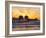 Naples, Florida, USA. People Gathered on the Pier at Sunset-Fraser Hall-Framed Photographic Print