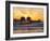 Naples, Florida, USA. People Gathered on the Pier at Sunset-Fraser Hall-Framed Photographic Print