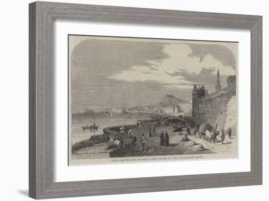 Naples, from the Castel Del Carmine-Samuel Read-Framed Giclee Print