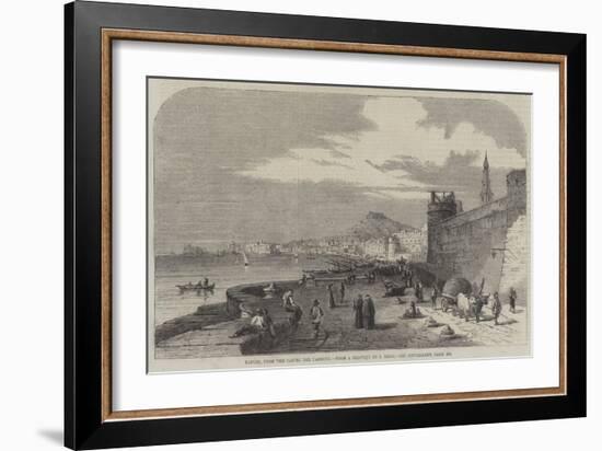 Naples, from the Castel Del Carmine-Samuel Read-Framed Giclee Print