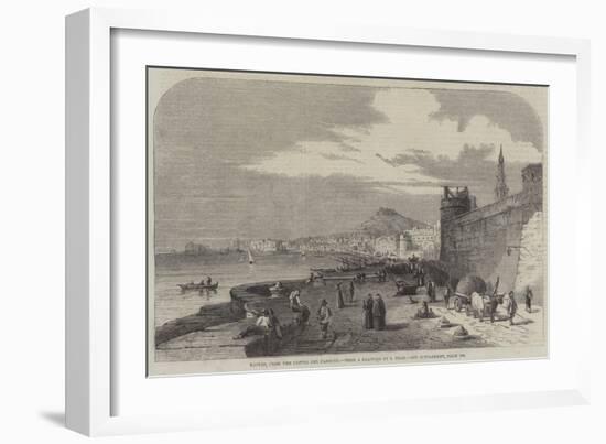 Naples, from the Castel Del Carmine-Samuel Read-Framed Giclee Print