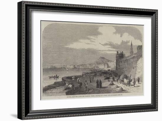 Naples, from the Castel Del Carmine-Samuel Read-Framed Giclee Print