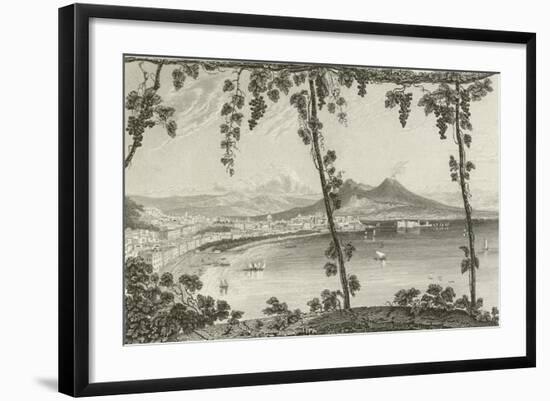 Naples, from the West-null-Framed Giclee Print