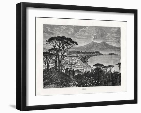 Naples, Italy, 1879-Charles Barbant-Framed Giclee Print