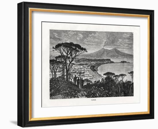 Naples, Italy, 1879-Charles Barbant-Framed Giclee Print