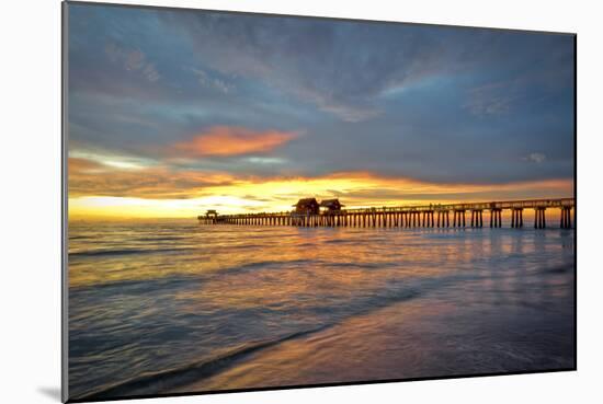 Naples Pier 1-Dennis Goodman-Mounted Photographic Print