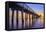 Naples Pier Panoramic III-Moises Levy-Framed Premier Image Canvas