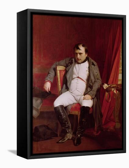 Napoleon (1769-1821) after His Abdication-Hippolyte Delaroche-Framed Premier Image Canvas