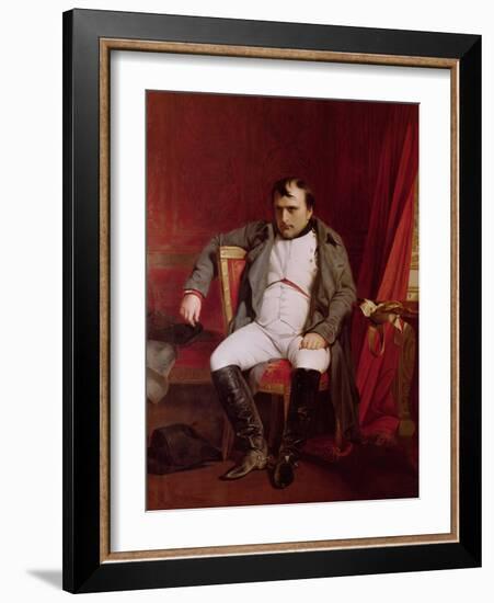 Napoleon (1769-1821) after His Abdication-Hippolyte Delaroche-Framed Giclee Print