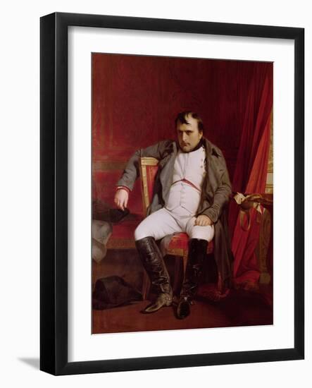 Napoleon (1769-1821) after His Abdication-Hippolyte Delaroche-Framed Giclee Print