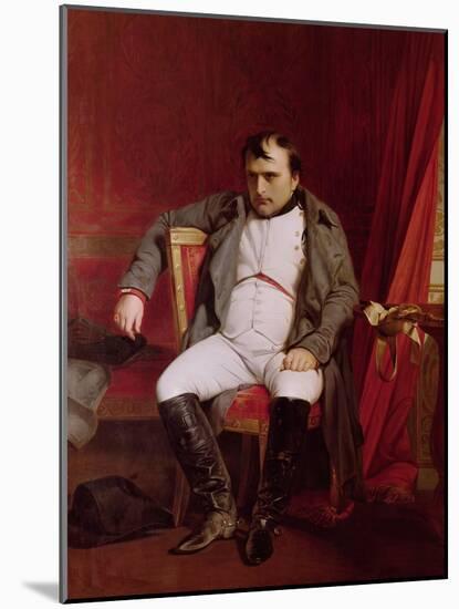 Napoleon (1769-1821) after His Abdication-Hippolyte Delaroche-Mounted Giclee Print