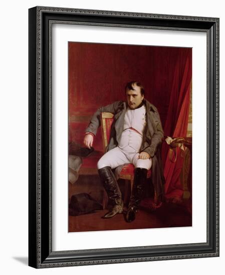 Napoleon (1769-1821) after His Abdication-Hippolyte Delaroche-Framed Giclee Print