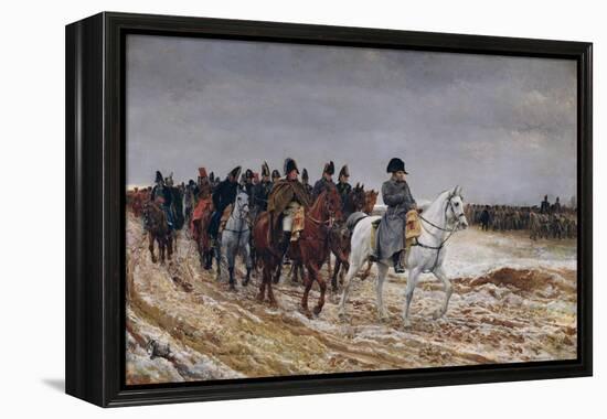 Napoleon (1769-1821) on Campaign in 1814, 1864-Jean-Louis Ernest Meissonier-Framed Premier Image Canvas