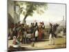 Napoleon after Battle of Wagram-Francesco Hayez-Mounted Giclee Print