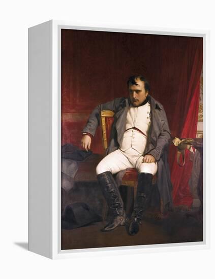 Napoleon after His Abdication-Hippolyte Delaroche-Framed Stretched Canvas