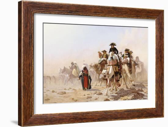 Napoleon and His General Staff-Jean Leon Gerome-Framed Giclee Print