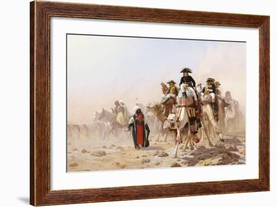 Napoleon and His General Staff-Jean Leon Gerome-Framed Giclee Print