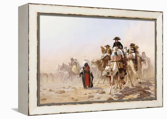 Napoleon and His General Staff-Jean Leon Gerome-Framed Premier Image Canvas