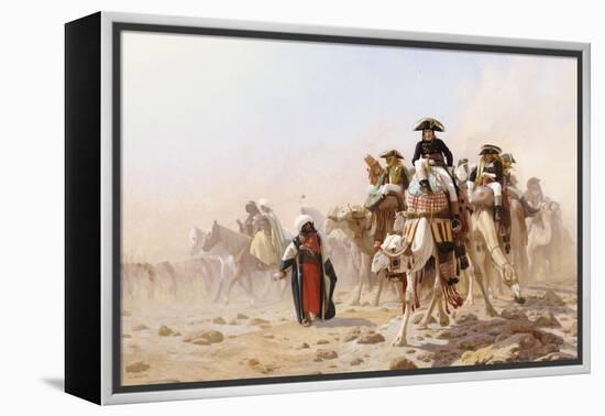 Napoleon and His General Staff-Jean Leon Gerome-Framed Premier Image Canvas