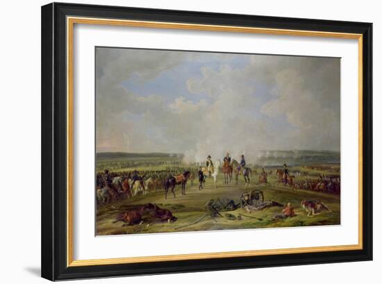 Napoleon and His Troops at Beshenkovichi, 24th July, 1812-Albrecht Adam-Framed Giclee Print