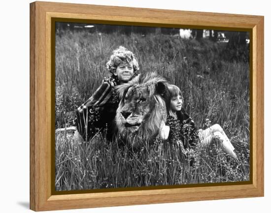 Napoleon and Samantha Avec Johnny Whitaker Et Jodie Foster 1972-null-Framed Stretched Canvas