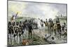 Napoleon and the Old Guard Before the Battle of Waterloo, c.1815-null-Mounted Giclee Print