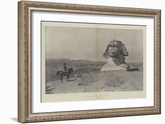 Napoleon and the Sphinx-Jean Leon Gerome-Framed Giclee Print