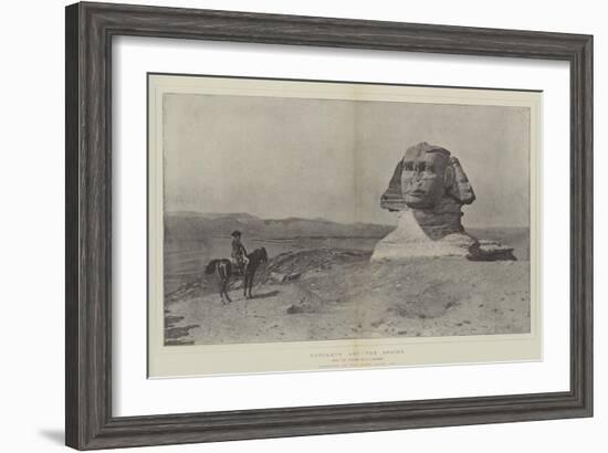 Napoleon and the Sphinx-Jean Leon Gerome-Framed Giclee Print