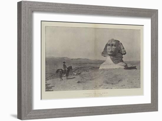 Napoleon and the Sphinx-Jean Leon Gerome-Framed Giclee Print