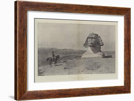 Napoleon and the Sphinx-Jean Leon Gerome-Framed Giclee Print