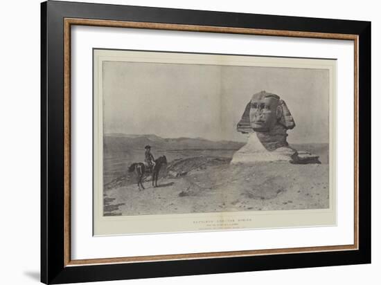 Napoleon and the Sphinx-Jean Leon Gerome-Framed Giclee Print