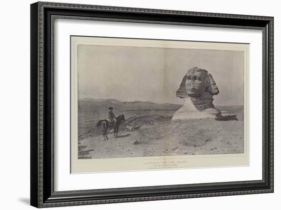 Napoleon and the Sphinx-Jean Leon Gerome-Framed Giclee Print