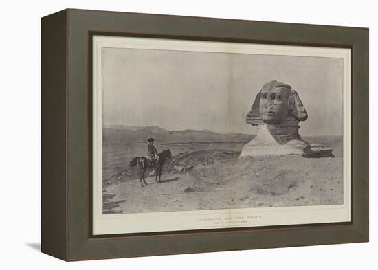 Napoleon and the Sphinx-Jean Leon Gerome-Framed Premier Image Canvas