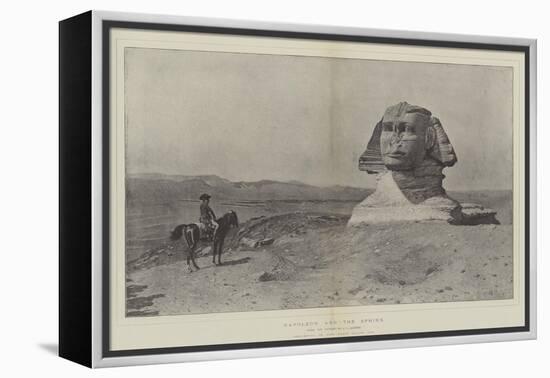 Napoleon and the Sphinx-Jean Leon Gerome-Framed Premier Image Canvas