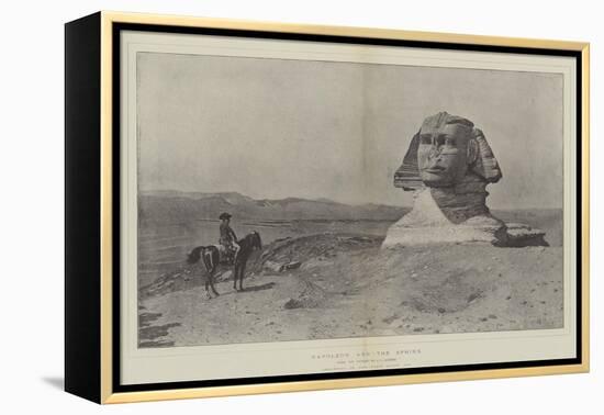 Napoleon and the Sphinx-Jean Leon Gerome-Framed Premier Image Canvas