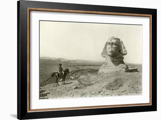 Napoleon and the Sphinx-Jean Leon Gerome-Framed Giclee Print