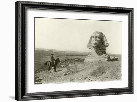 Napoleon and the Sphinx-Jean Leon Gerome-Framed Giclee Print