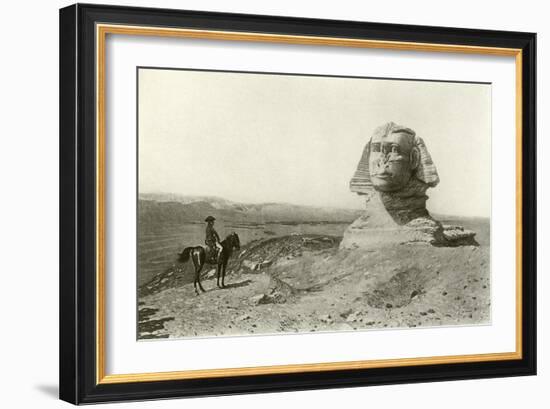 Napoleon and the Sphinx-Jean Leon Gerome-Framed Giclee Print