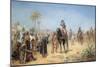 Napoleon Arriving at an Egyptian Oasis-Robert Alexander Hillingford-Mounted Giclee Print