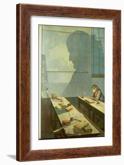 Napoleon as a Schoolboy-null-Framed Giclee Print