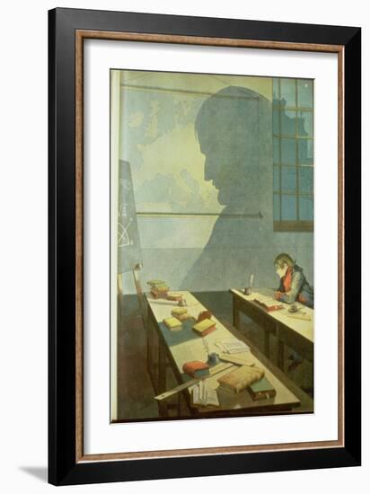 Napoleon as a Schoolboy-null-Framed Giclee Print