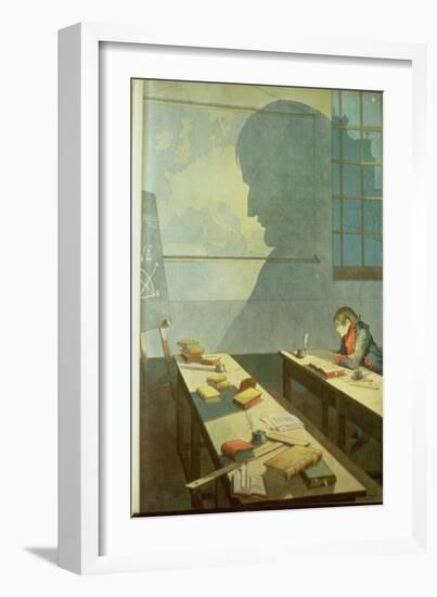 Napoleon as a Schoolboy-null-Framed Giclee Print