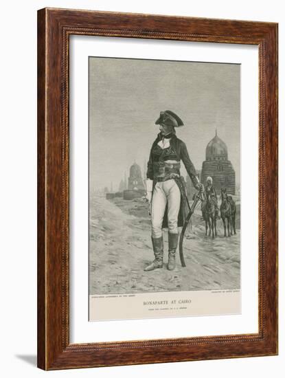 Napoleon at Cairo-Jean Leon Gerome-Framed Giclee Print