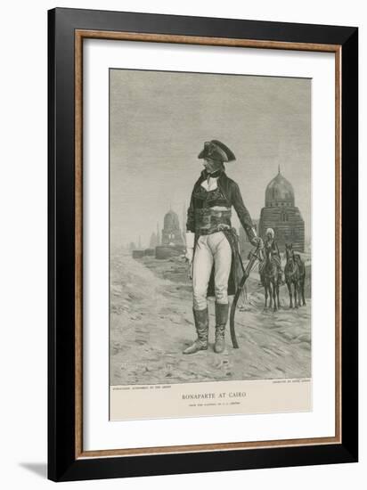 Napoleon at Cairo-Jean Leon Gerome-Framed Giclee Print