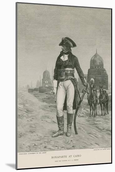 Napoleon at Cairo-Jean Leon Gerome-Mounted Giclee Print